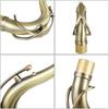 M MBAT Tenorsaxophon Halsstück Hohe Qualität Messingmaterial Saxophon Halsstück Holzblasinstrument Ersatzteile & Zubehör