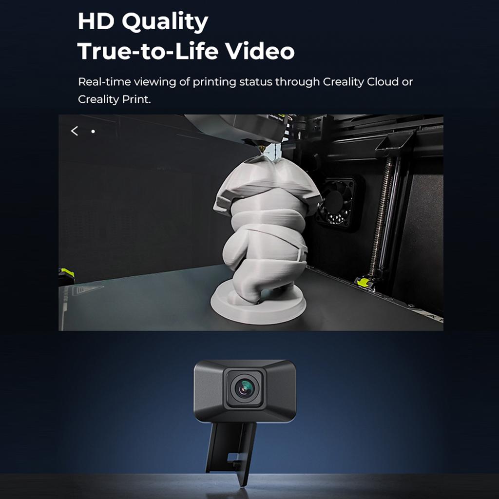 Creality K1 AI Camera Control Intelligent Assistant Støtte sanntidsvisning og HD-kvalitet