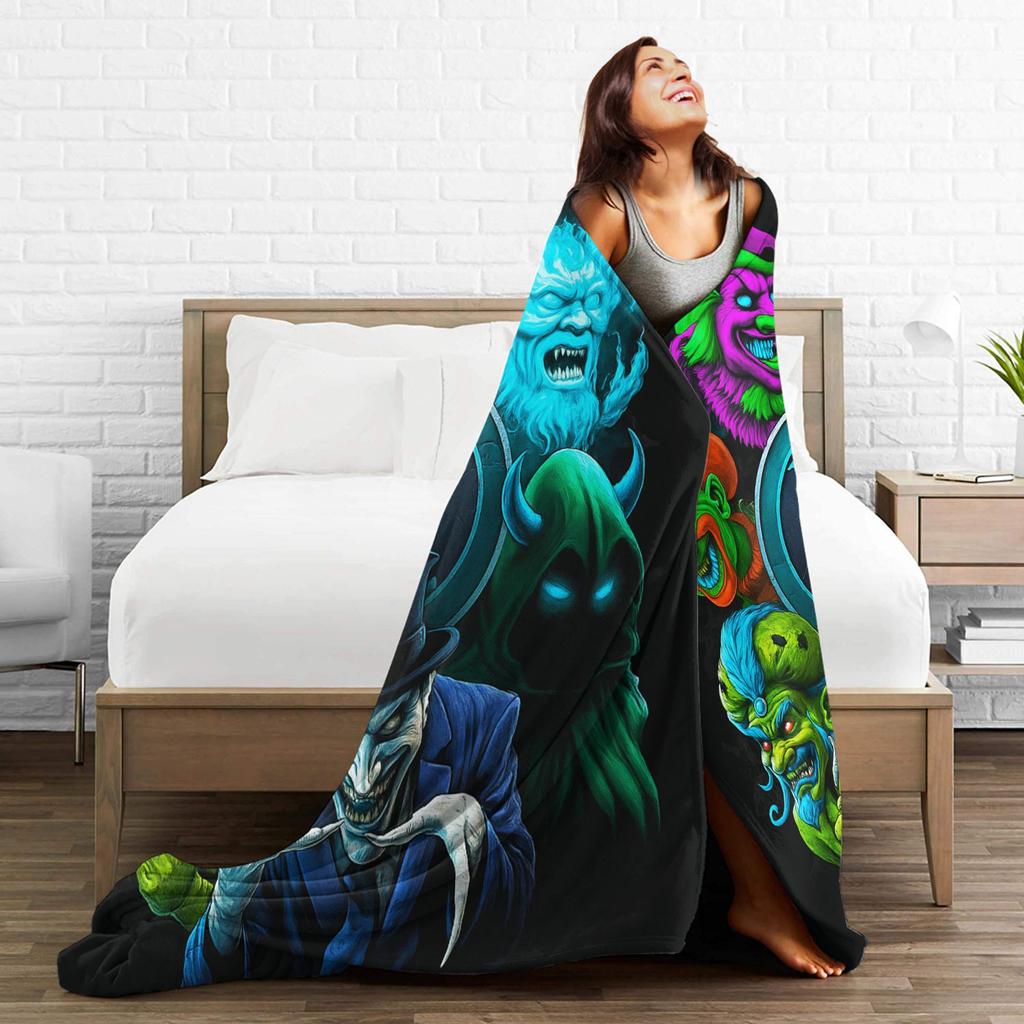 Insane Clown Posse Band Plush Blanket Kids Adult Flannel Throw Blanket For Outdoor Warm Soft Design Quality Bedspread Birthday