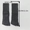 Breathable Yoga Socks Cotton Anti-Skid Floor Sock Sports Men's Five-Toe Socks  Indoor Pilates Sock