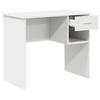 White Desk with Drawers 90 x 49 x 75 cm Engineered Wood