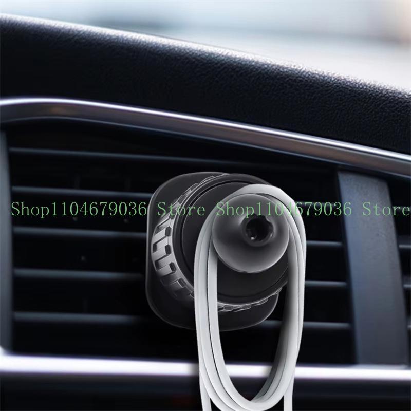Secure & Stable Car Air Outlet Stand Mobile Stand Hook Rotatable for Long Drives City Commutes Navigation Entertainment
