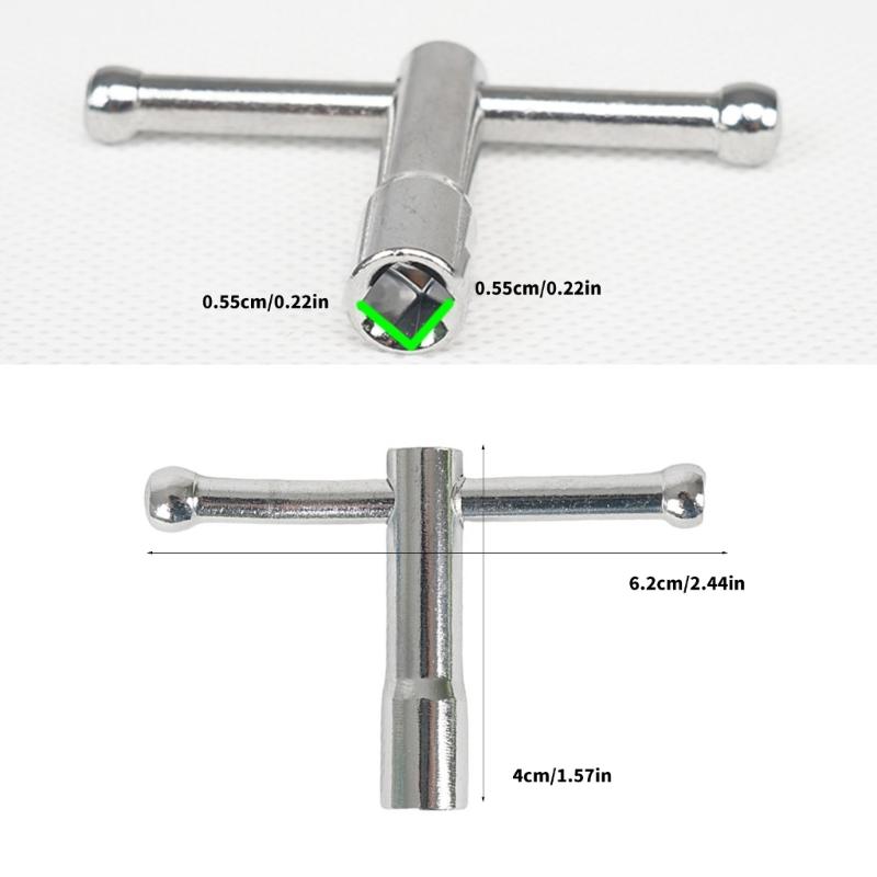 Drum Wrench for Drums for Square Screw Drums T Shape Tuning Swivel Drum Tuning Key, Fine Craftsmanship
