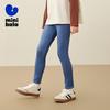 Mini Balabala Girls' Stretchy Soft Denim Leggings