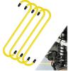 BFXM 4PCS Brake Caliper Hanger Caliper Hangers Hooks with Rubber Tips | Durable Steel, Rust-Proof Automotive Tools for Braking, Axle, Suspension,
