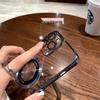 Magnetický kryt kompatibilní s MagSafe s galvanizovanou fólií pro Apple iPhone 15 Pro Max, 14 Pro a 12 Mini; Plné krytí s ochranou 16 čoček
