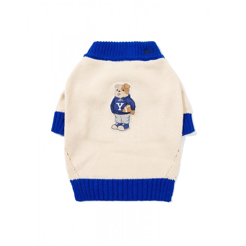 

YALE DOGGY KNIT OATMEAL
