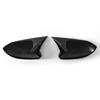 Rhyming Reversing Mirror Case Rearview Cover ABS Cap Carbon housing Fiber Refit Side For Toyota Corolla Sedan Hatchback