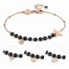 Nomination Bracelet Melody Black Crystal Rose Gold 147,700