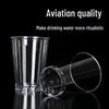 777 Transparent Hard Plastic Disposable Cups