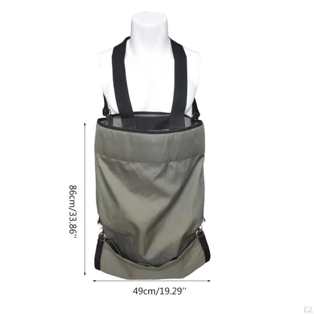 Harvest Apron Fruit Storage Pouch Large Capacity Adjustable Portable Bag Vegetable Picking