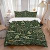 Forest Life Bedding 3 Piece Set HD Print Duvet Cover Pillowcases for Teens Adult Bedroom Decoration Christmas Gift