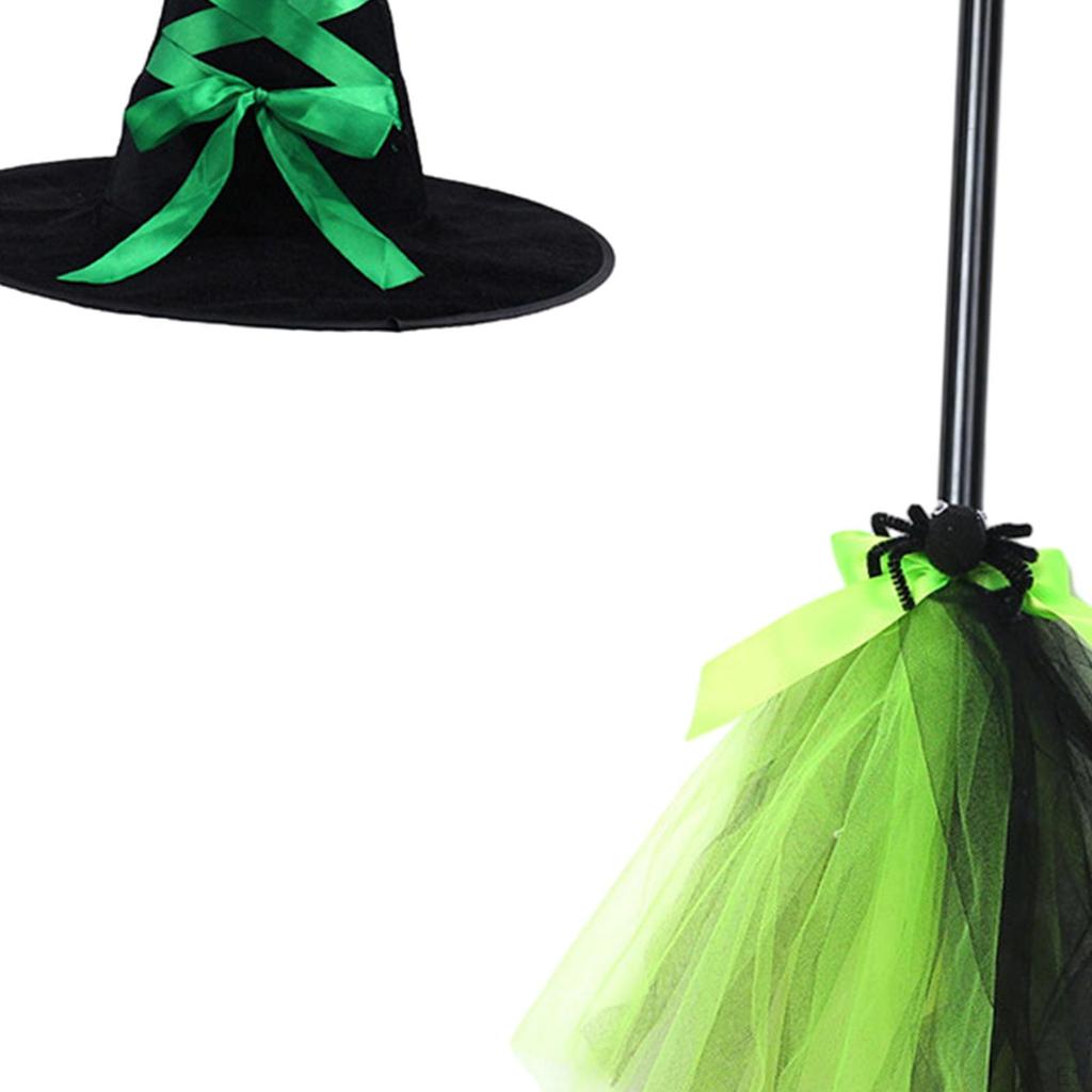 Halloween Broom Hat Pointed Children Kids Decor Nbesen Broomstick for Masquerade