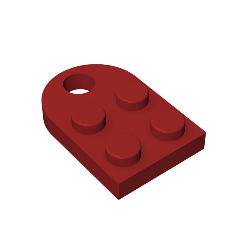 50PCS 3176 Plate Modified 2 x 3 with Hole Bricks Toys For Technical MOC Buildings Blocks Compatible High-Tech Gift