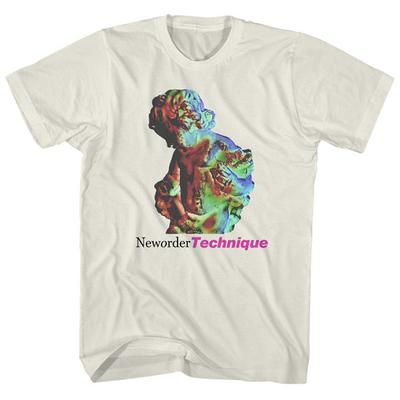 New Order Band Rock Band Short Sleeve Classical Sculpture Short Sleeve T-shirt