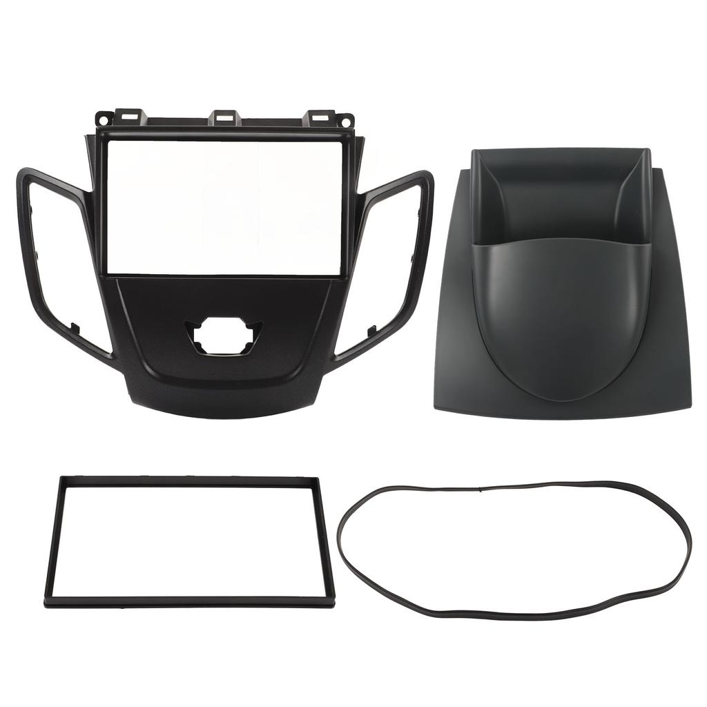 Cadru montaj radio auto ABS Plastic Panou față radio de schimb pentru Ford Fiesta 2008?2011