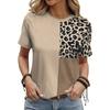 Camiseta de manga corta para mujer impresa en 3D, ropa de tallas grandes para mujer, moderna y versátil, informal, para el día a día