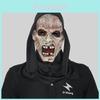 Máscara de Borracha Sinistra Scream para Halloween e Festas à Fantasia com Características Assustadoras