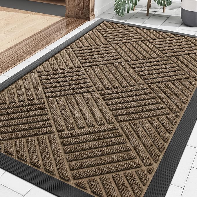 Olanly Front Door Mat Outside Entrance