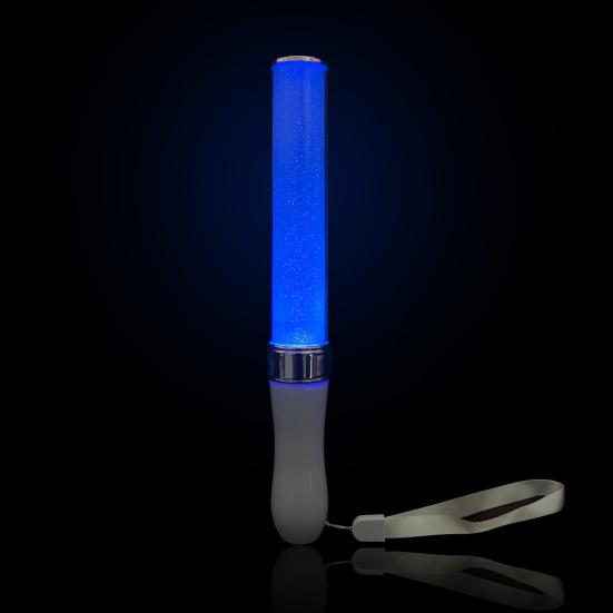 LED Glow Light Stick 15 Color Flashing Light Sticks with Rope 2 Lighting Modes Battery Powered Lightweight Party Light Stick for Festivals Rave Party