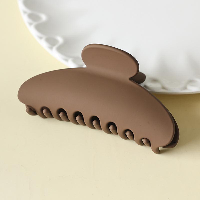 Simple Temperament Semi-circular Arc Hairpin Female Summer Fashion All-match Shark Clip Hairpin High-end Sense of Plate Hair Clip Headdress