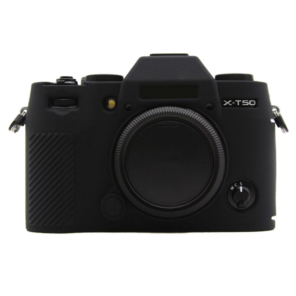 For Fujifilm X-T50 Silicone Case Anti-Scratch Camera Protective Cover, Glossy