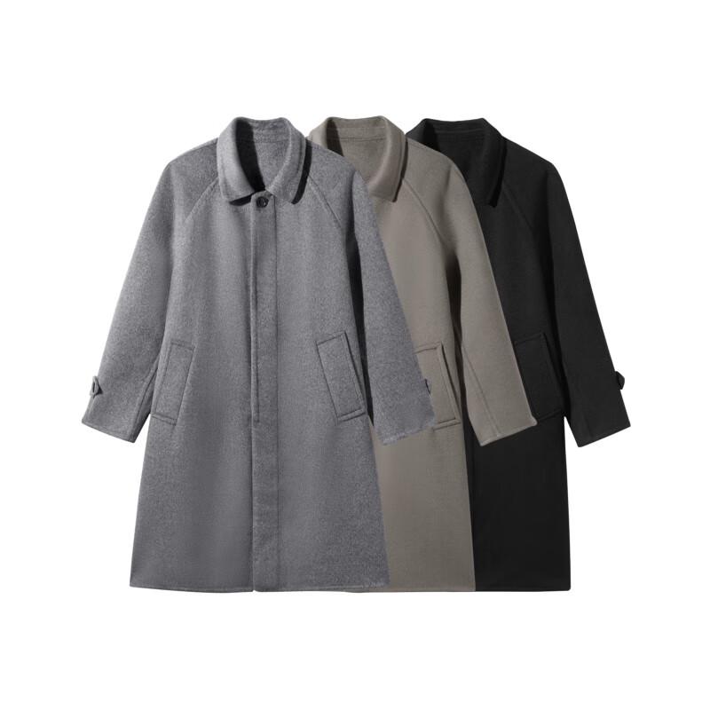 GXG Men's Long Wool Blend Overcoat