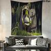 Shrek Swamp House Poster Tapestry Background Cloth Wallmounted Atmospheric Background Cloth Background Wall Hanging Cloth Wall Covering Decoration