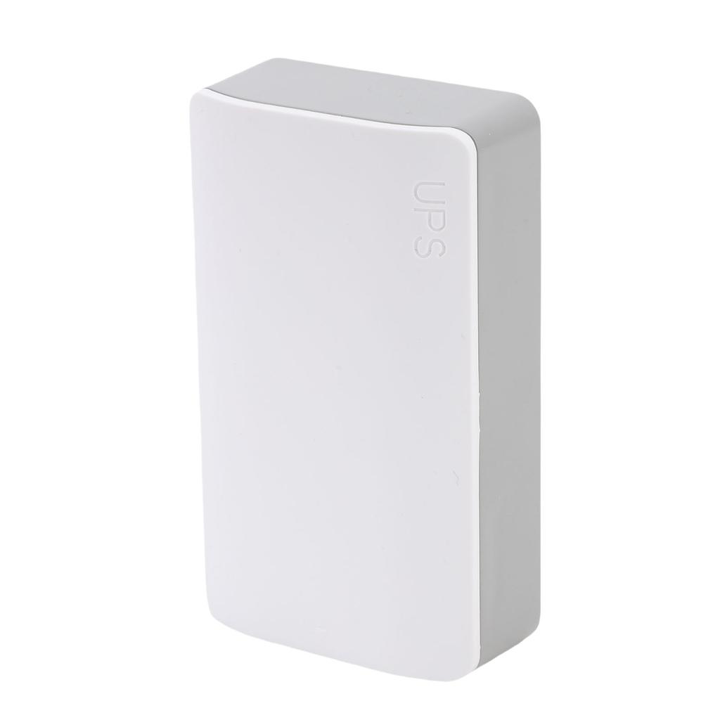 Uninterrupted Power Supply Adapter 1200mAh Battery Emergency Standby UPS for Router Camera LED Light USB 2A Output