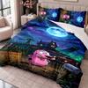 Courage the Cowardly Dog 3Pcs Bedding Set Duvet Cover With Two Pillowcases For Bedroom Home Decoration
