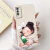 For vivo V2027 V2028 V2029 Case Vivo Y11s Y12s Y20 Y20s Y20i Y20a Back Cover Cartoon Animal Rabbit Cat Phone Shell Soft Silicone
