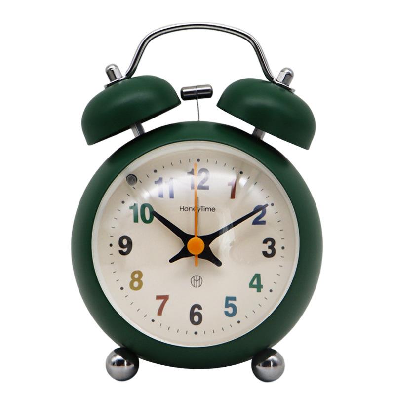 

Student Ringing Small Alarm Clock, Good Appearance, Super Loud, Simple Bedside Clock, Children s Self-disciplined Boys and Girls Desktop Ringing Clock
