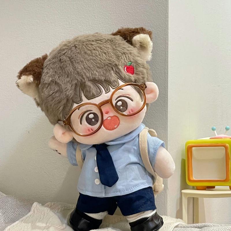 

Одежда для куклы 20 см - Звездный хлопок Школьная юбка и плюшевый наряд Сменные аксессуары 10cm doll clothes