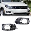 Chrome Fog Light Cover Lamp Bezel Trim For Volkswagen VW Tiguan 2012 2013 2014 2015 2016 2017 Replacement 5N0853665J,5N0853666J