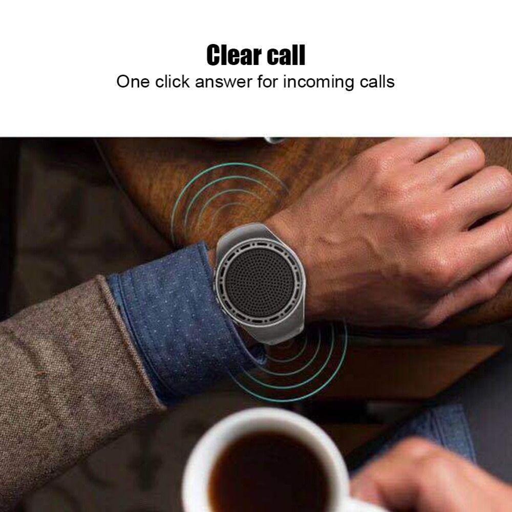 USB Rechargeable Wrist Watch Speaker U6 Mini Speaker Smart Watch Bluetooth Speaker Portable Use