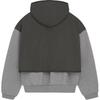 Fear of God Essentials Nylon Fleece Hooded Sweater Dark Heather Oatmeal/Ink Men Tops Grey 202SP244323F