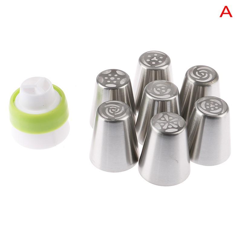 27pcs Russian Tulip Frosting Piping Nozzle Pastry Cream Tip Stainless Steel Nozzle Set Candy Decorating Utensils Baking CakeTool