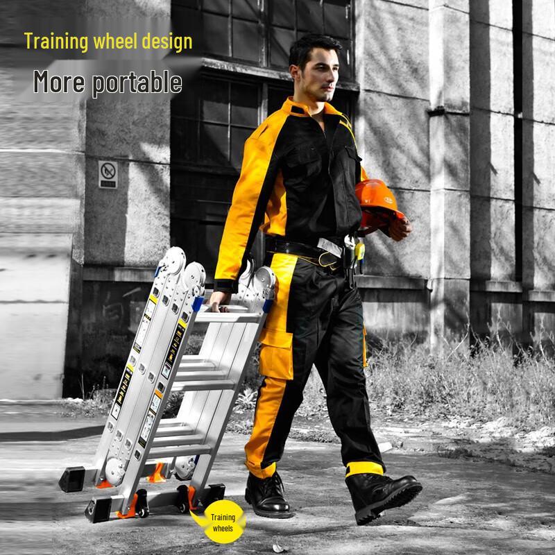 Midoli Multi-functional Aluminum Folding Ladder