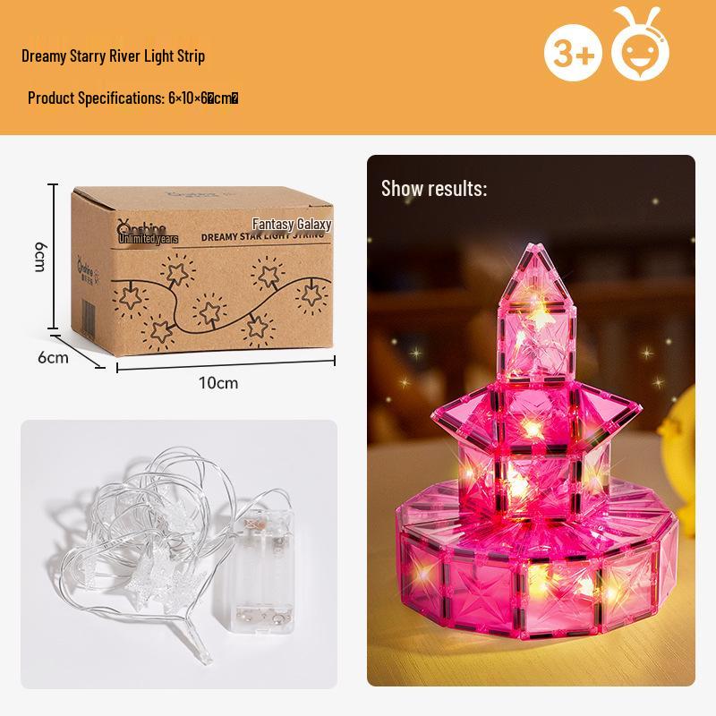 Blocs de construction magnétiques colorés: Ensemble de jouets éducatifs pour enfants, cadeau d'anniversaire idéal pour garçons et filles