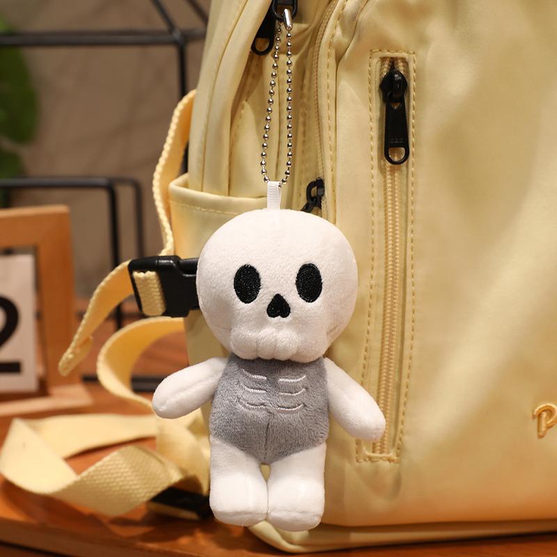 Halloween Bat Witch Pumpkin Ghost Plush Pendant Toys Soft Stuffed Dolls Party Home Decoration Holiday Gift