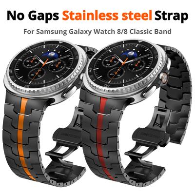 Edelstahlarmband für Samsung Galaxy Watch 8 Classic 46mm Herren Metallarmband für SAMSUNG Galaxy Watch 8 44mm 40mm Armband