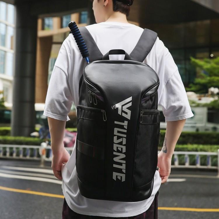 Schoolbag Trendy Brand Backpack Men's Fashion Leisure Sports Fitness Multi-functional Badminton Bag Large Capacity Travel Backpack