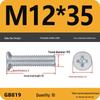 GB819 Zinc-Plated Carbon Steel Phillips Countersunk Screws: M2-M10