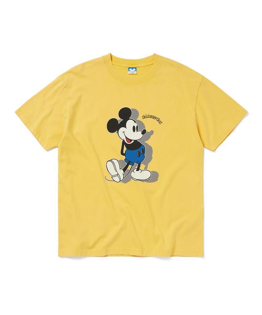 THISISNEVERTHAT Tnt_Mickey_Classic Tee Yellow