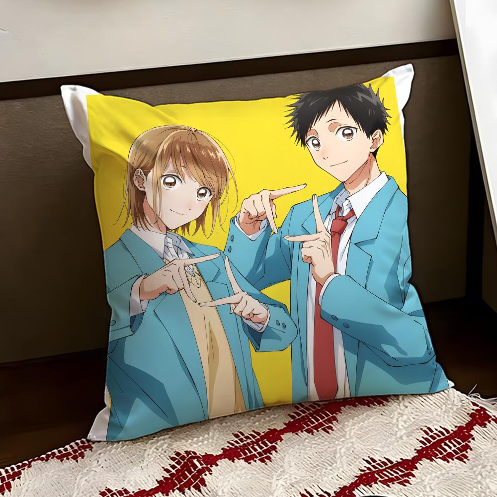 Anime BBlue BBox Kissenbezug Wendbar Weich Langlebig Kissenbezug Zuhause Auto Mehrzweckgebrauch für täglichen Komfort