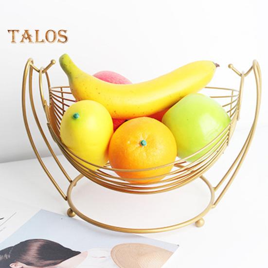 Nordic Kreative Obstkorb Stilvolle Snack Elegante Eisen Design Persönlichkeit Lagerung Obstkorb für Zuhause