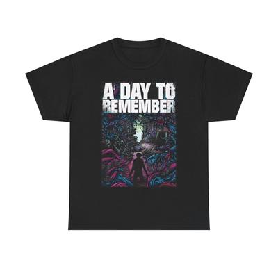 A Day To Remember T-Shirt Rock Punk Band Retro CD-Cover Unisex Schweres Baumwoll-Tee
