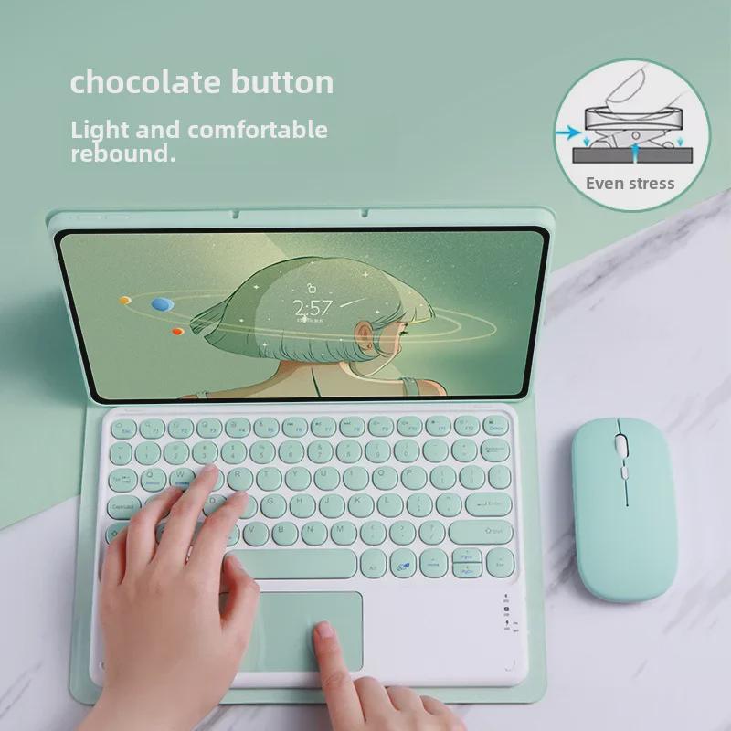 

Чехол-клавиатура Bluetooth на испанском языке для iPad 9/Air 3 (10,5 )/iPad (10,2 дюйма)