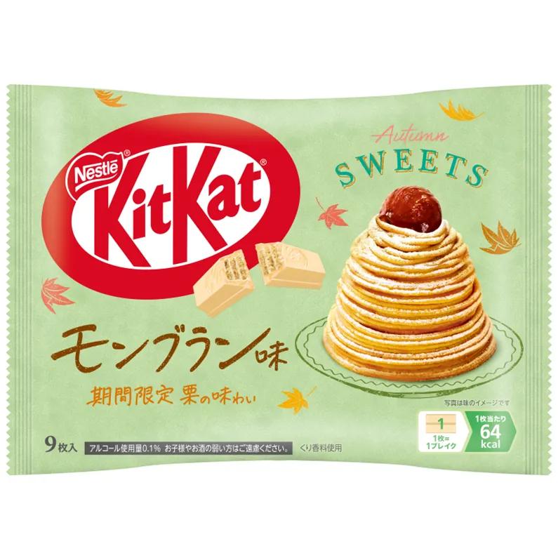 

Nestle Japan KitKat Монблан 9 штук X 1 шоколадные пакеты,