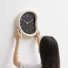 European Aesthetic Clock Wall Modern Art Creative Design Living Room Interior Wall Watch Simple Light Luxury